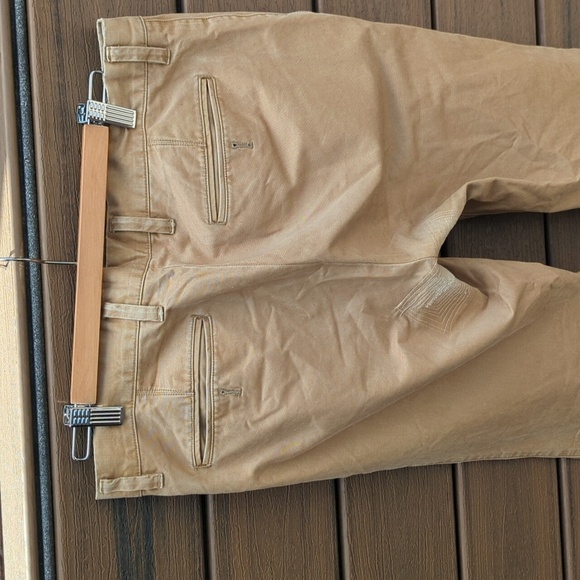 Men's Banana Republic Vintage StraightFaded Beige Pants - 32x32 - Good Condition - Picture 4 of 6